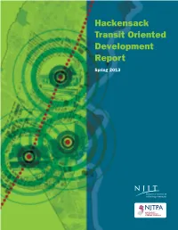 Hackensack Transit Oriented Development Report