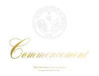 Commencement Program