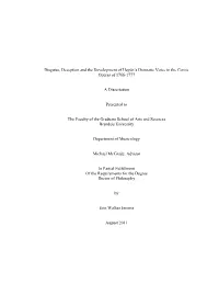 Disguise, Deception and the Development of Haydn's Dramatic