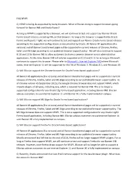 FAQ NPAPI for Website