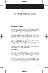 Getting Around Paris