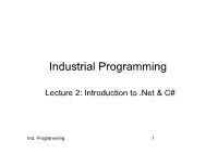 Industrial Programming
