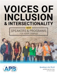 Voices of Inclusion & Intersectionality