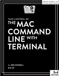 Take Control of the Mac Command Line with Terminal