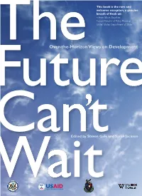 The Future Can't Wait