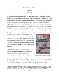 The Plot Against the Generals