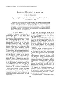 Liquid-Like (Transition) Layer on Ice 1