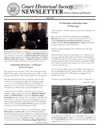 No Watergate with Judge Taylor 43