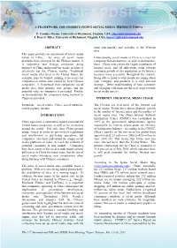 A Framework for Understanding Social Media Trends in China