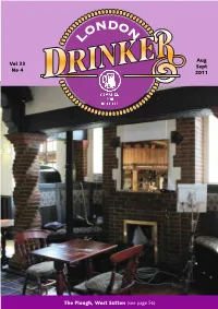 The Plough, West Sutton (See Page 56) Tel: 020 7281 2786