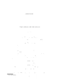 (Co)Chain Complexes and Their Algebra, the Intention Being to Point the Beginner at Some of the Main Ideas Which Should Be Further Studied by in Depth Reading