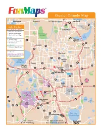 Greater Orlando Map