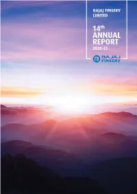 14Th ANNUAL REPORT 2020-21 Contents