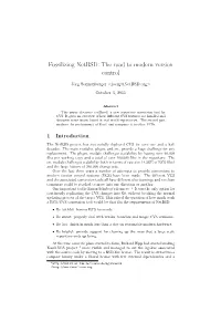 Fossilizing Netbsd: the Road to Modern Version Control