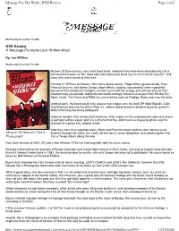 "Not a Photograph" Page 1 of 2 Message for The