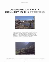 Andorra: a Small Country in the Pyrenees