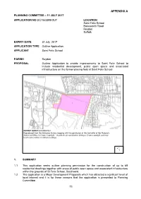 Item 8A Appendix a to Report for Saint Felix School