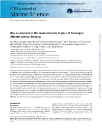 Marine Science Advance Access Published September 2, 2014 ICES Journal of Marine Science