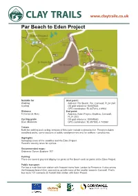Par Beach to Eden Project