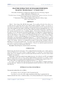 Text Data Mining of English Materials for Environmentology