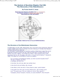 The System of Enochian Magick. Part III