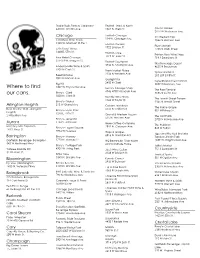 Where to Find Our Cans