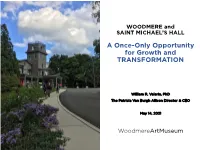 A Once-Only Opportunity for Growth and TRANSFORMATION