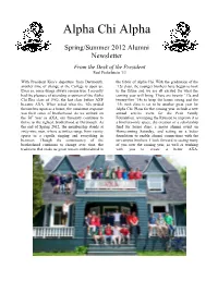 AXA Newsletter 2011-2012