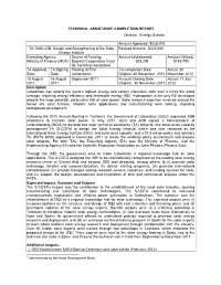 Design and Strengthening of the Solar Energy Institute: Technical