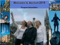 Program Aachen 2010