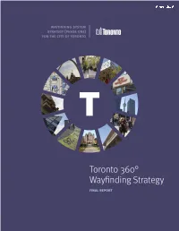 TO360 Wayfinding Strategy Final Report (Aug 2012)
