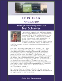 FID in FOCUS Bret Schaefer