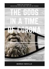 The Gods in a Time of Corona