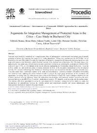 Arguments for Integrative Management of Protected Areas In