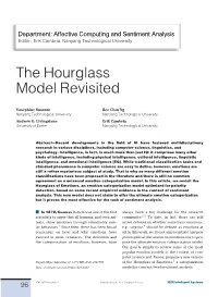 The Hourglass Model Revisited