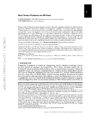 Arxiv:0911.1393V5 [Cs.CC] 1 Jul 2013 Author’S Addresses: C