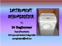 Dehumidifier