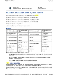 Headunit Navigation Maps Hu-H Hu-H2 Hu-B