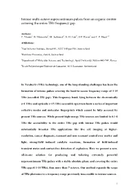 Half-Cycle Transient Synthesizer in the Terahertz Gap at High Fields
