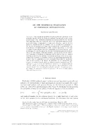 On the Numerical Evaluation of Fredholm Determinants 1