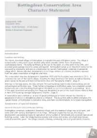 Rottingdean Conservation Area Character Statement
