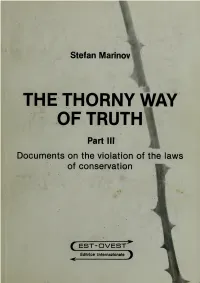 THE THORNY WAY of Truth!