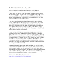 Truth and Legend About Israel Salanter" by Jacob Mark