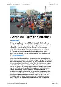 Zwischen Hiplife Und Afrofunk | Norient.Com 5 Oct 2021 16:43:44