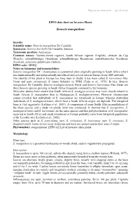 Data Sheet For