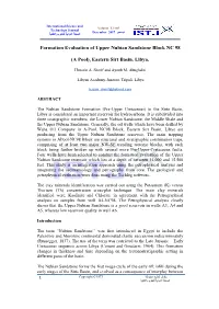 Formation Evaluation of Upper Nubian Sandstone Block NC 98 (A Pool), Eastern Sirt Basin, Libya