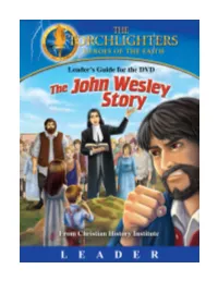 John Wesley Story Table of Contents