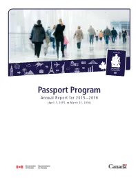 Passport Program