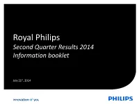 Q2 2014 – Quarterly Results Presentation
