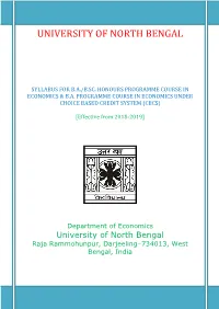Syllabus for B.A./B.Sc